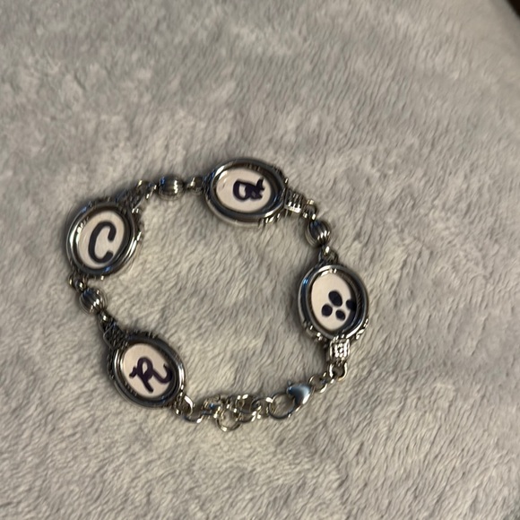 Women’s Brighton Memory Lane Silver Picture Bracelet - Picture 1 of 3